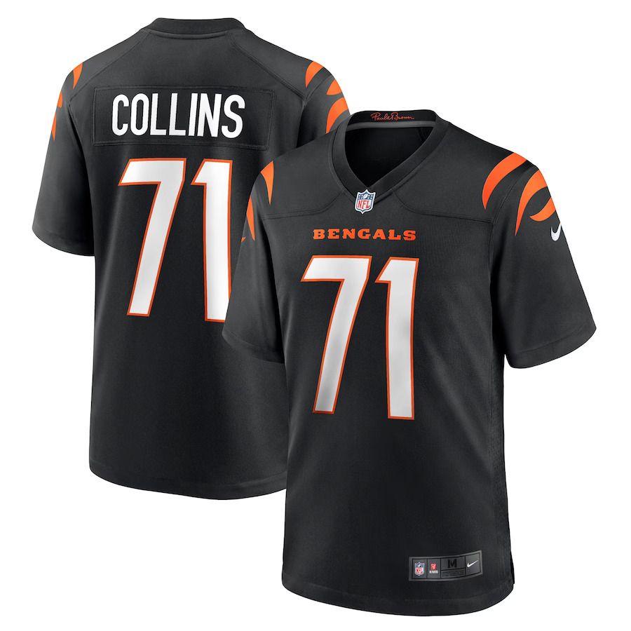Men Cincinnati Bengals #71 La el Collins Nike Black Game NFL Jersey->cincinnati bengals->NFL Jersey